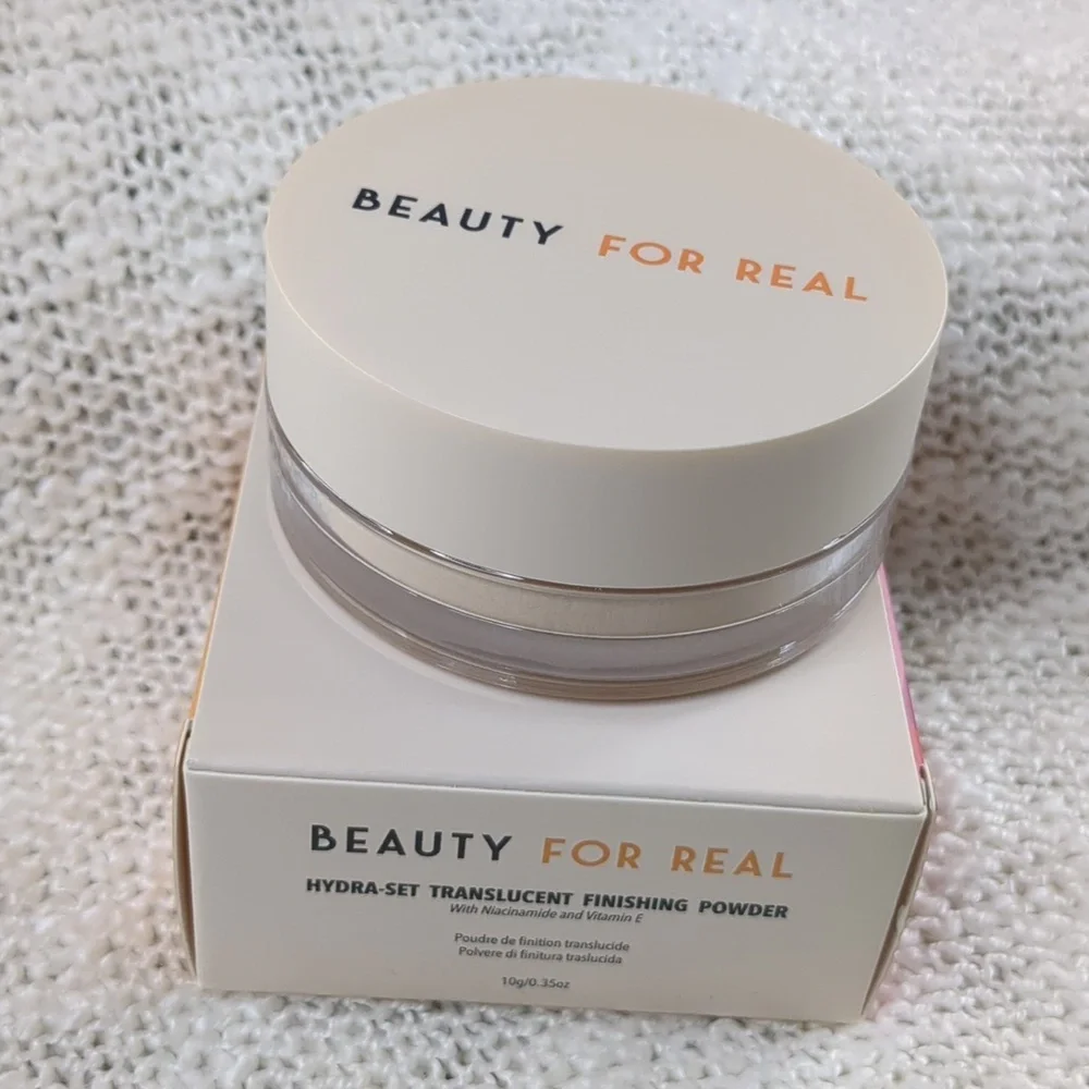 Beauty For Real Hydra-Set Finishing Powder in Translucent #1, 10g/0.35oz